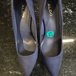 Aldo Navy Blue Heels